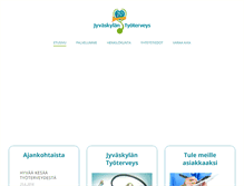 Tablet Screenshot of jyvaskylantyoterveys.fi